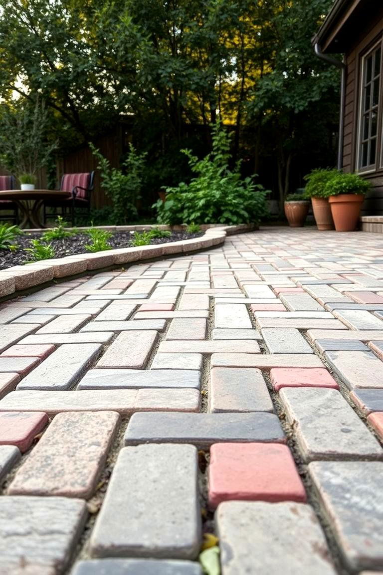 Reclaimed Brick Patio - 24 Brick Patio Ideas
