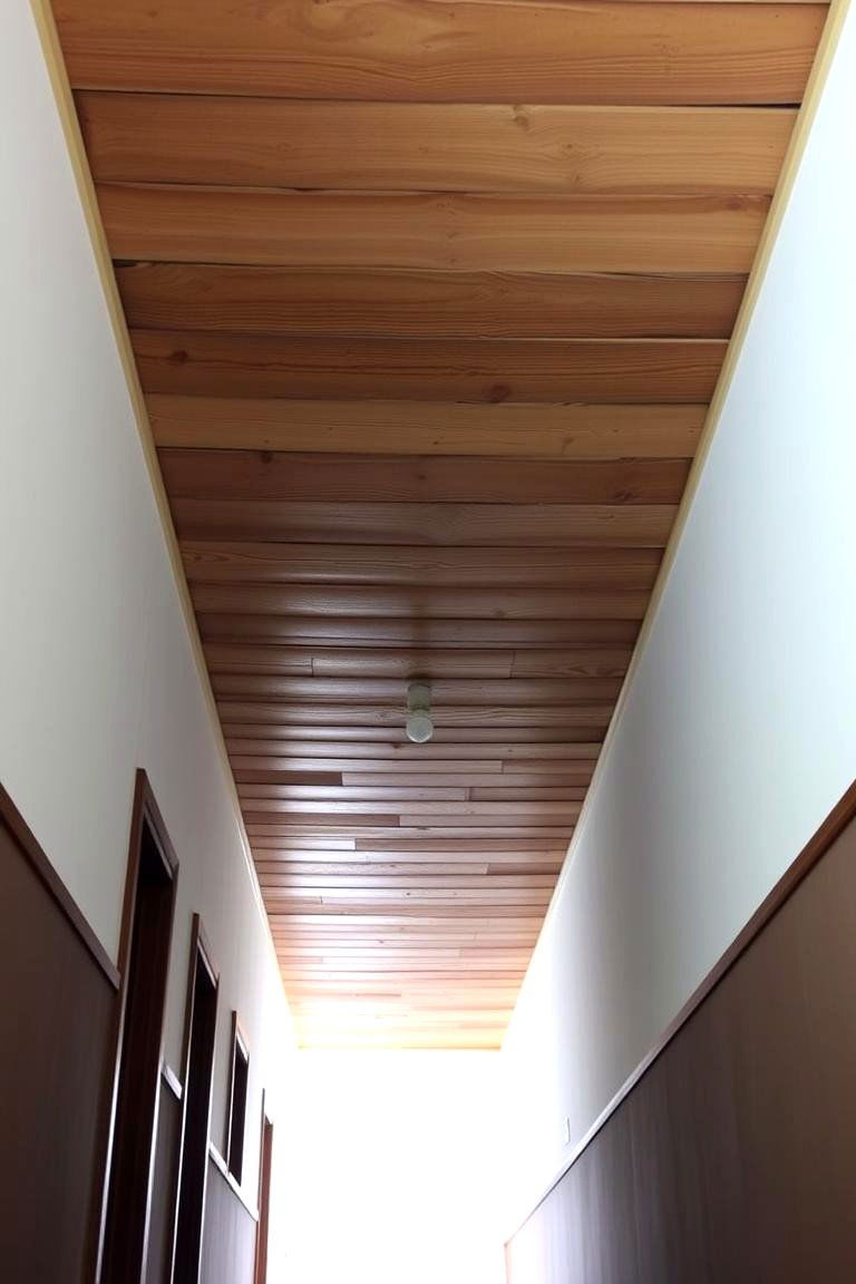 Reclaimed Flooring Ceiling - 24 Rustic Ceiling Ideas