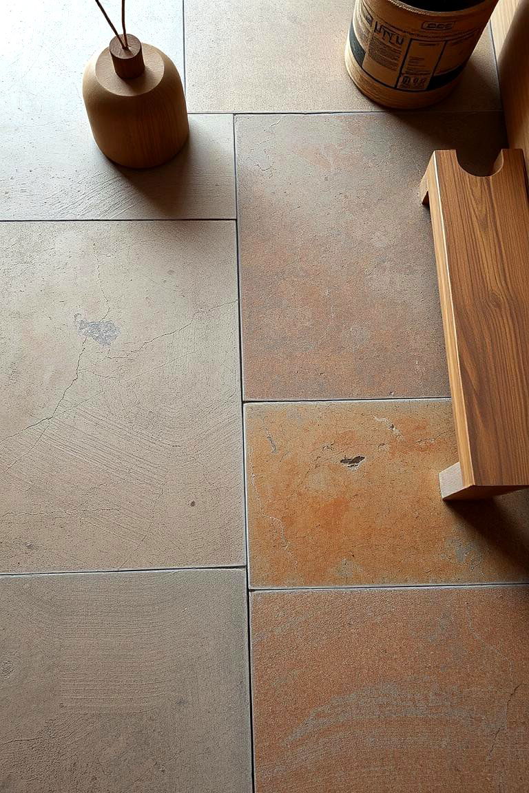 Reclaimed Material Concrete - 24 Concrete Floor Ideas
