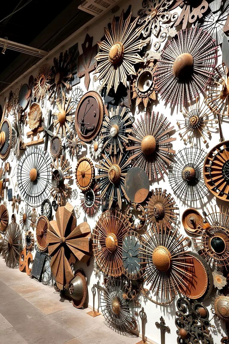 Reclaimed Metal Art Installations - 24 Steampunk Interior Design Ideas