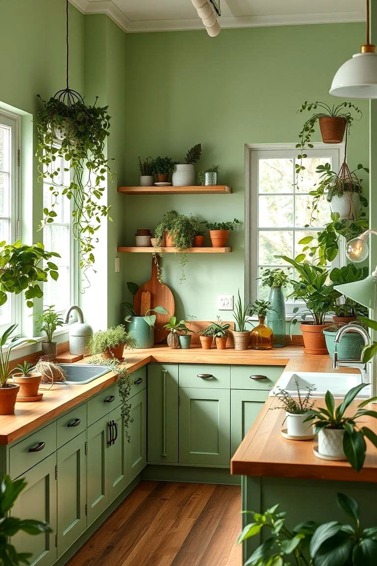 Reclaimed Wood Elements - 24 Organic Kitchen Design Ideas