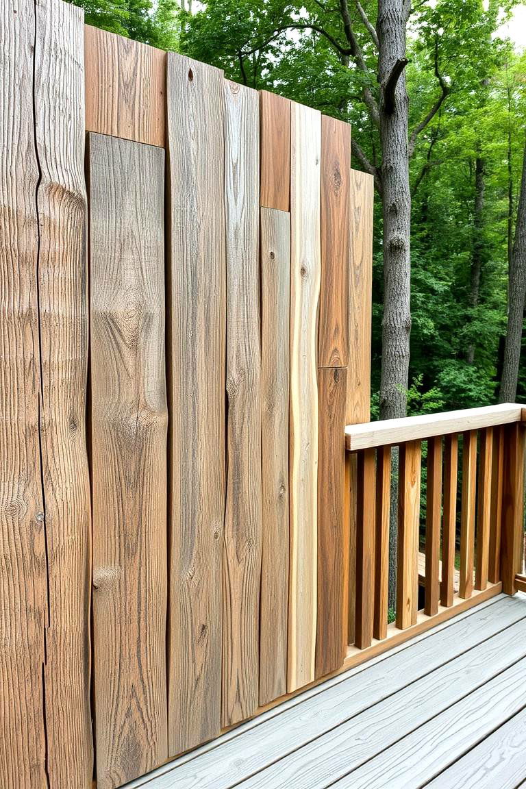 Reclaimed Wood Fascia - 24 Deck Fascia Ideas