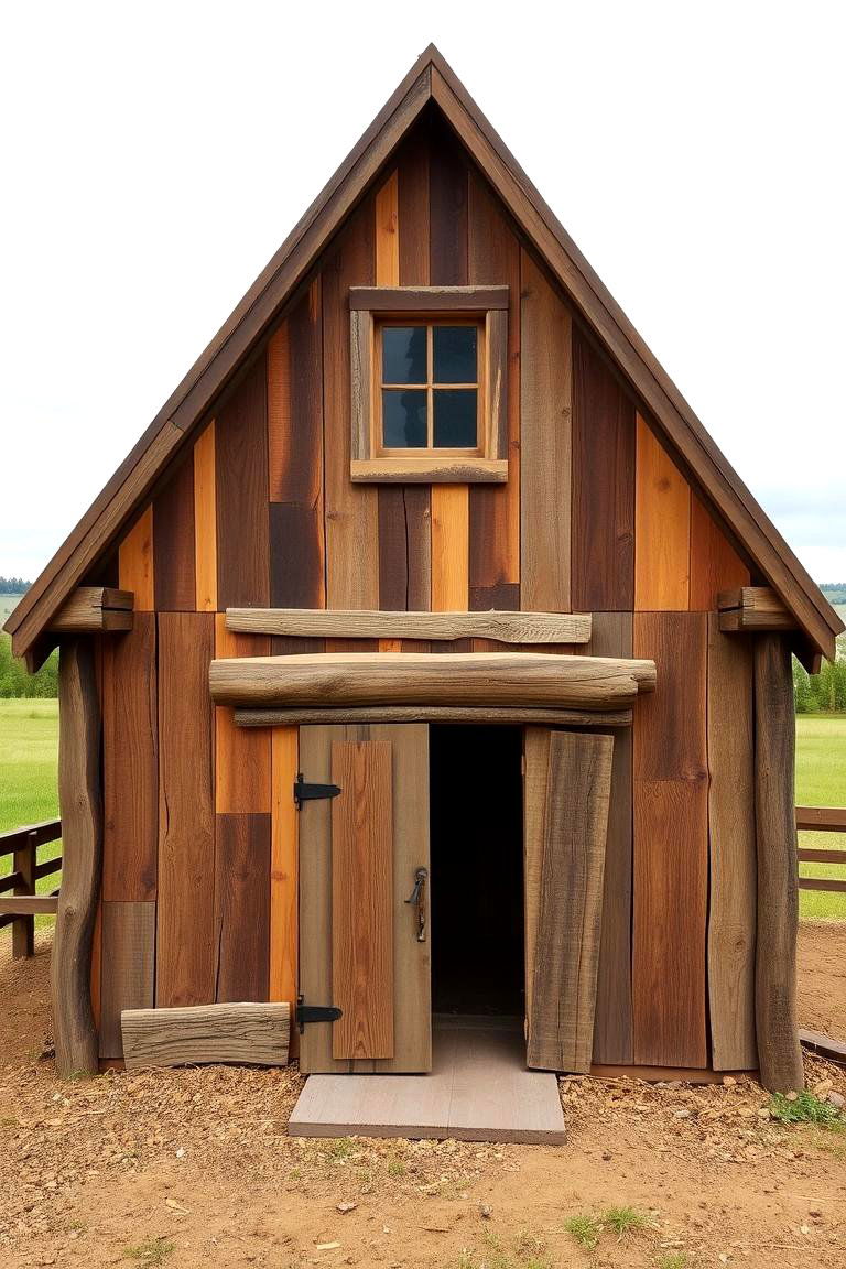 Reclaimed Wood Features - 24 Barn House Exterior Ideas