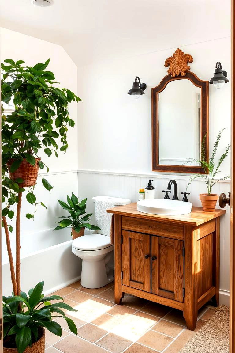 Reclaimed Wood Furniture - 24 Farmhouse Decor Ideas