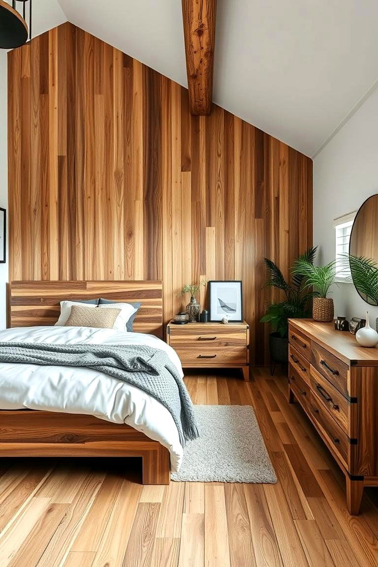 Reclaimed Wood Furniture - 24 Hipster Bedroom Ideas