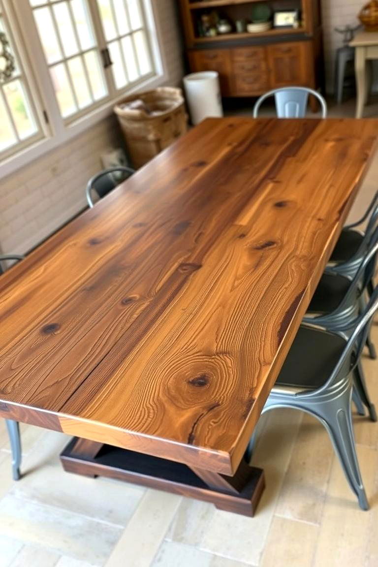Reclaimed Wood Furniture - 24 Industrial Decor Ideas