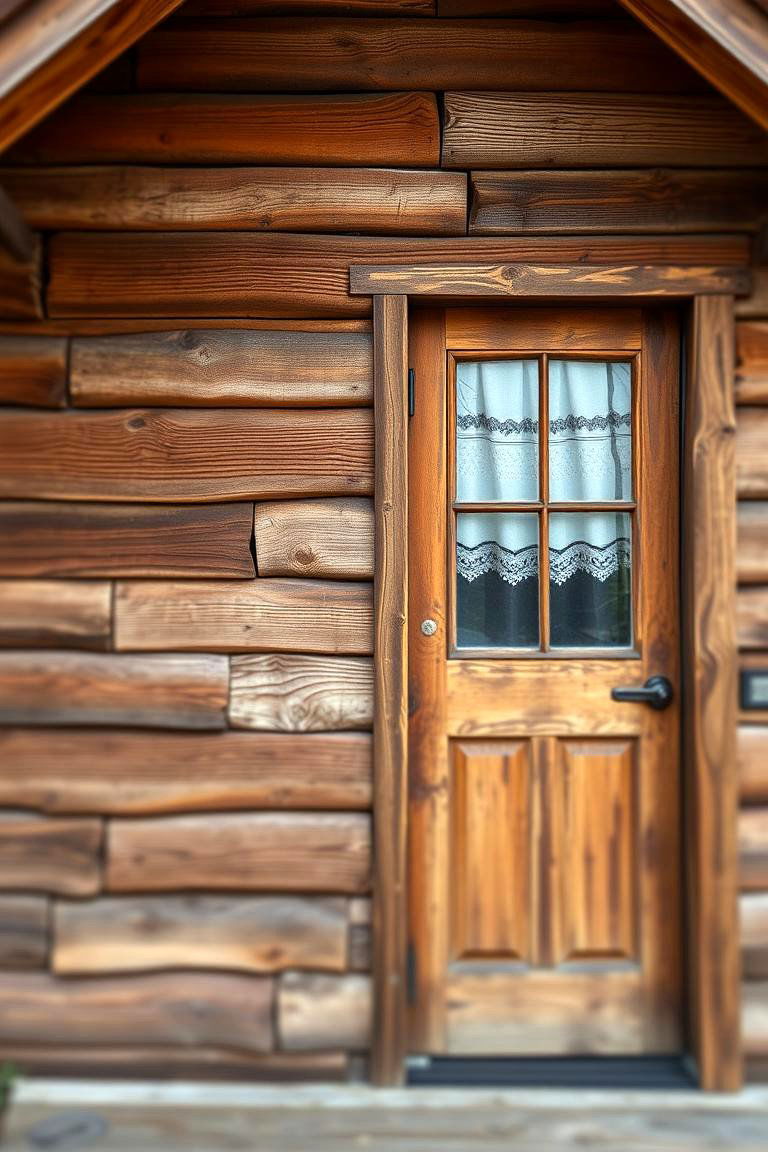 Reclaimed Wood Siding Sanctuary - 24 Rustic Tiny House Ideas