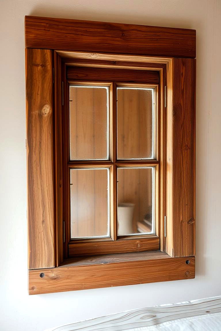 Reclaimed Wood Trim - 24 Window Trim Ideas