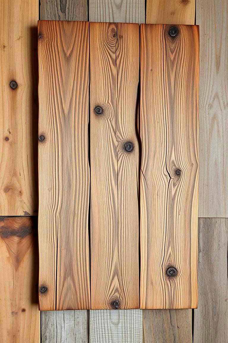 Reclaimed Wood Wall Art - 24 Farmhouse Wall Decor Ideas