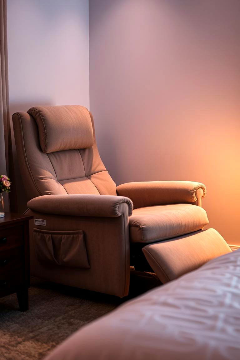 Recliner Chair for Ultimate Comfort - 24 Bedroom Chair Ideas