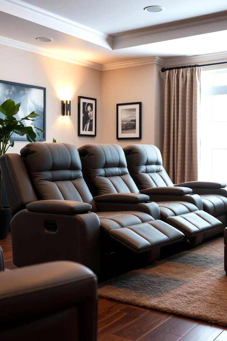 Recliner Sofa - 24 Living Room Couch Ideas