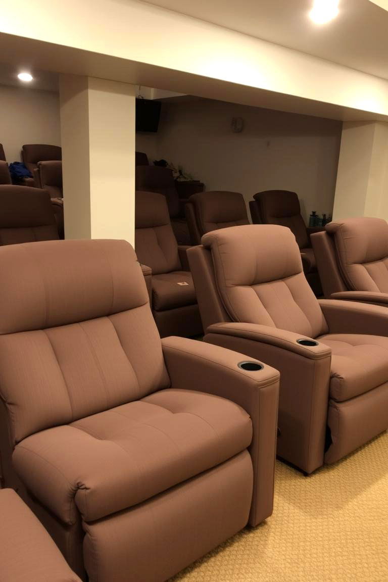 Reclining Chairs for Maximum Comfort - 24 Basement Furniture Ideas