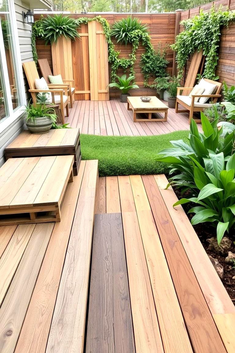 Recycled Decking Materials - 24 Backyard Deck Ideas on a Budget