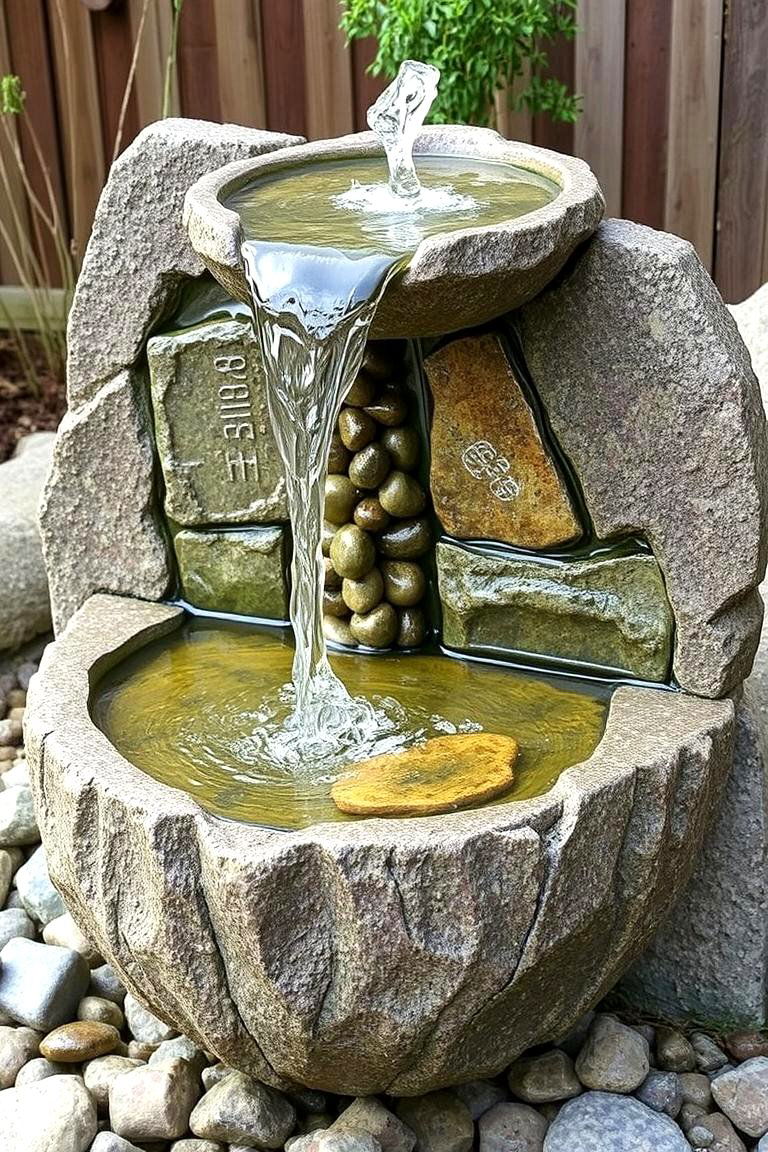 Recycled Eco Friendly Feature - 24 Water Feature Ideas