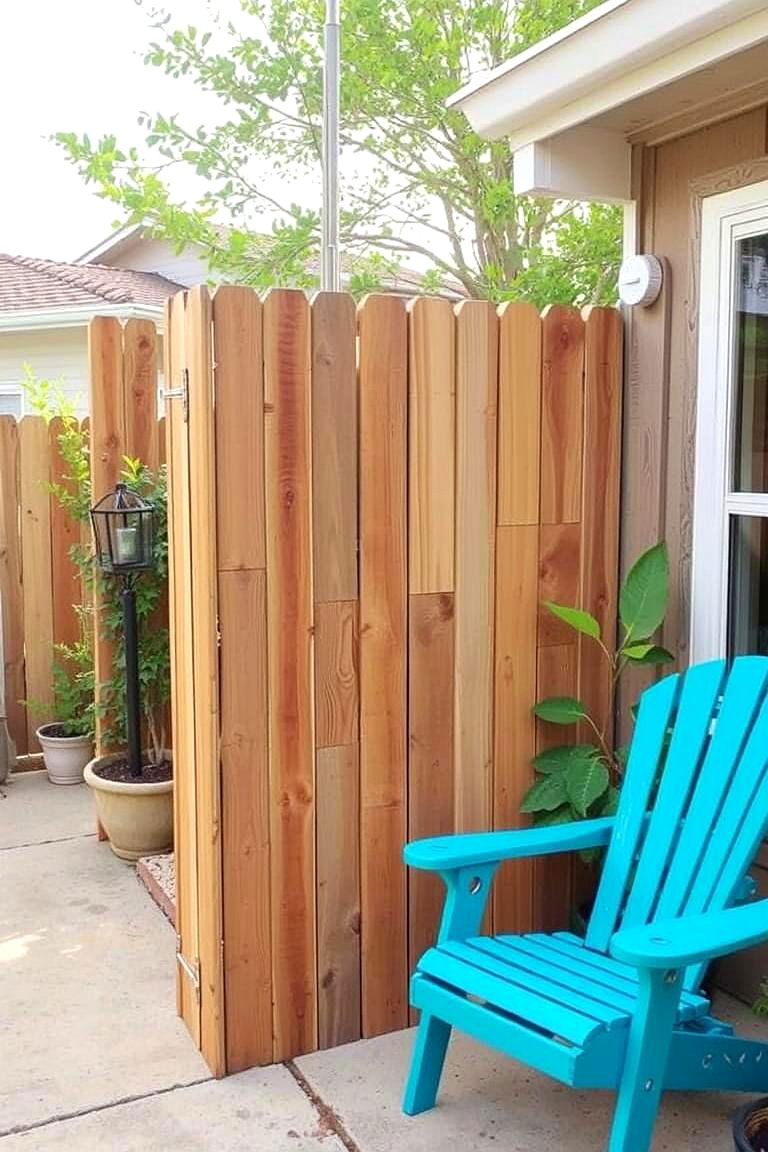 Recycled Materials for Eco Friendly Privacy - 24 Patio Privacy Ideas