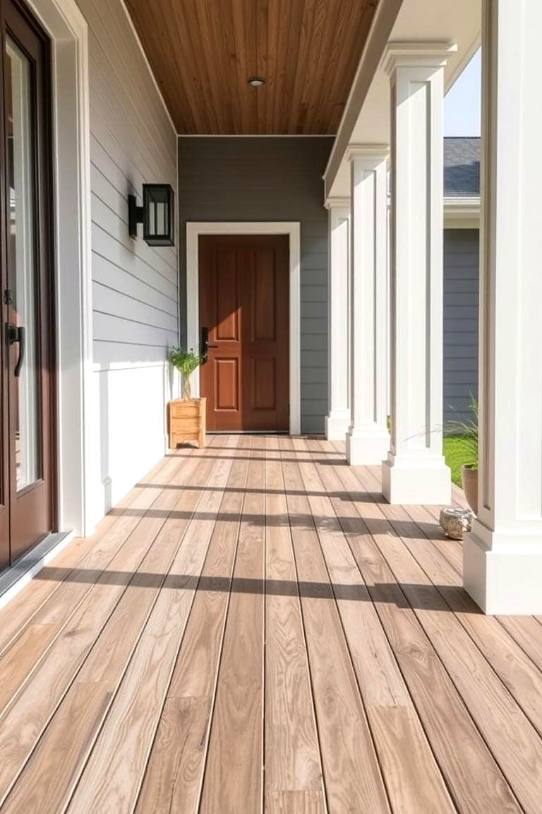 Recycled Plastic Lumber - 24 Porch Flooring Options