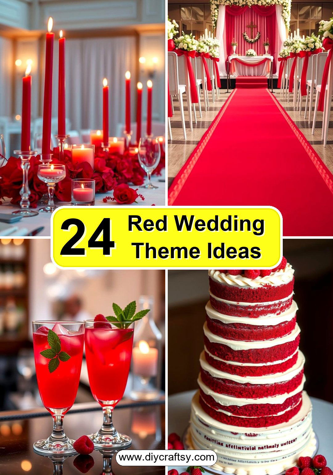 Red Wedding Theme Ideas