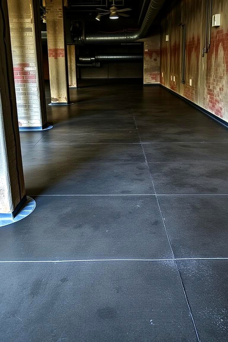 Refined Industrial Styled Stained Concrete Floors - 24 Stained Concrete Floors