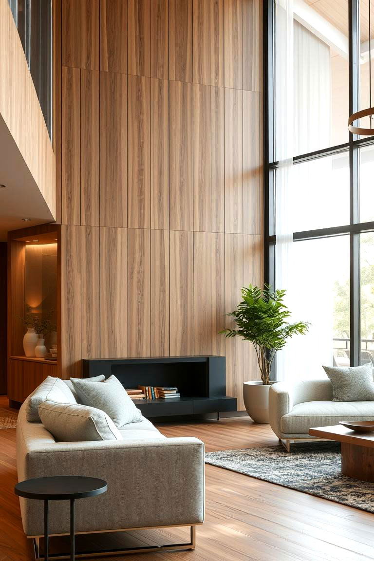 Refined Mixing of Wood and Metal - 24 Ralph Lauren Living Room Ideas