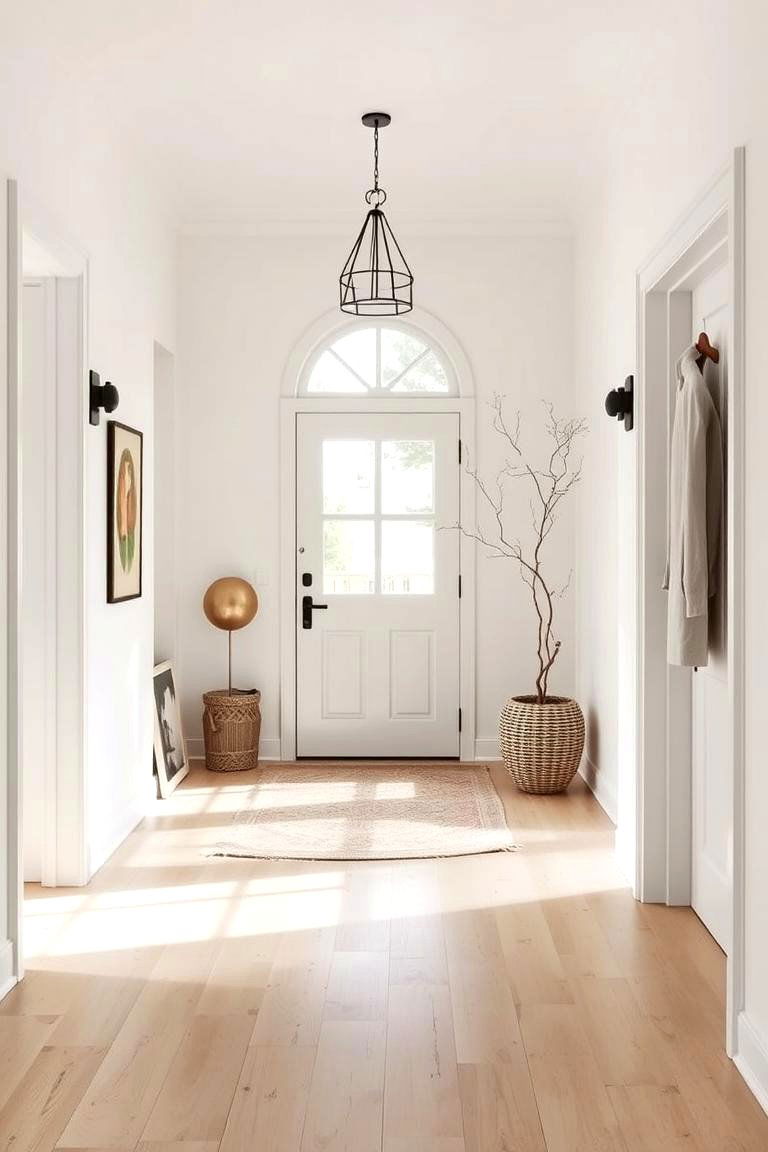 Refined Scandinavian Minimalism - 24 Scandinavian Entryway Ideas