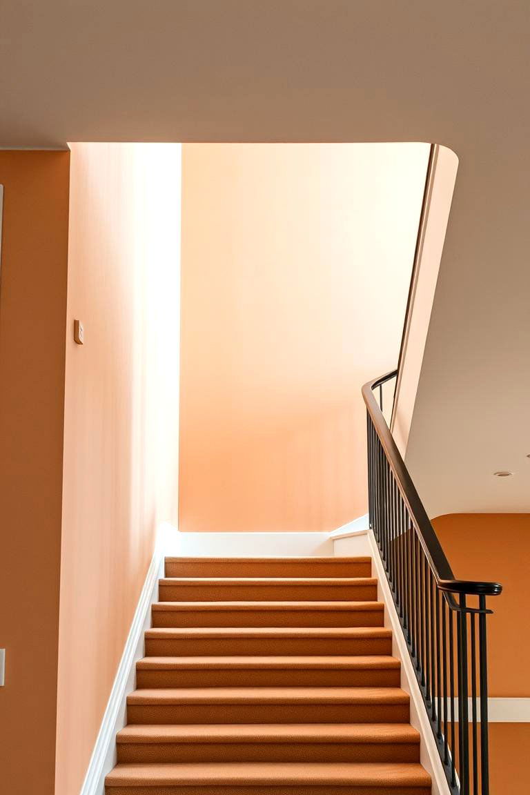 Refined Staircase Palette - 24 Warm Color Palettes for Every Room in the House