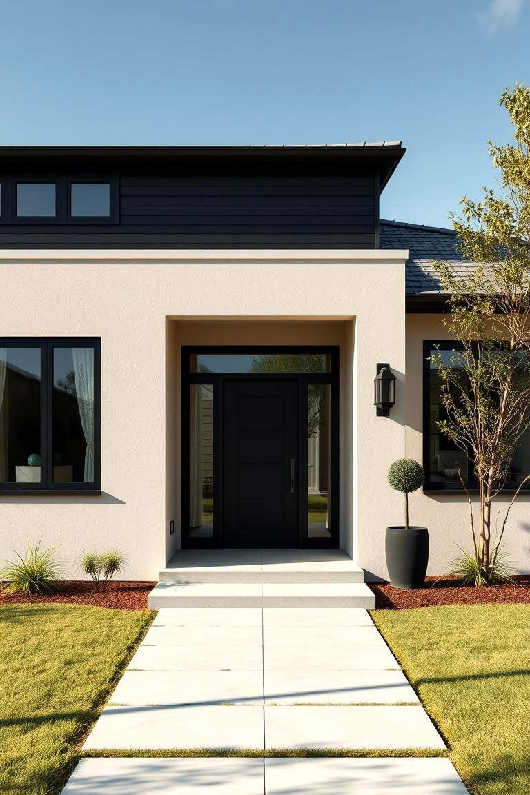 Refined and Understated Exteriors - 24 beige and black house exterior ideas