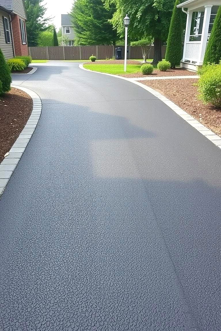 Refinish Your Driveway - 24 Curb Appeal Ideas