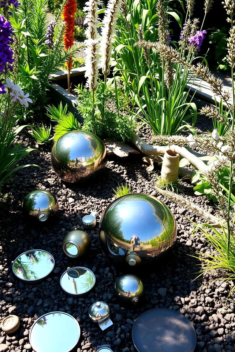 Reflective Surfaces - 24 Sensory Garden Ideas