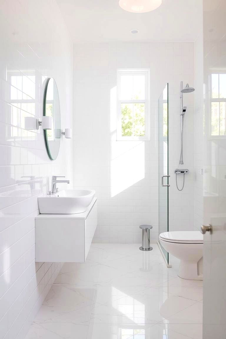 Reflective Surfaces - 24 Art Deco Bathroom Ideas