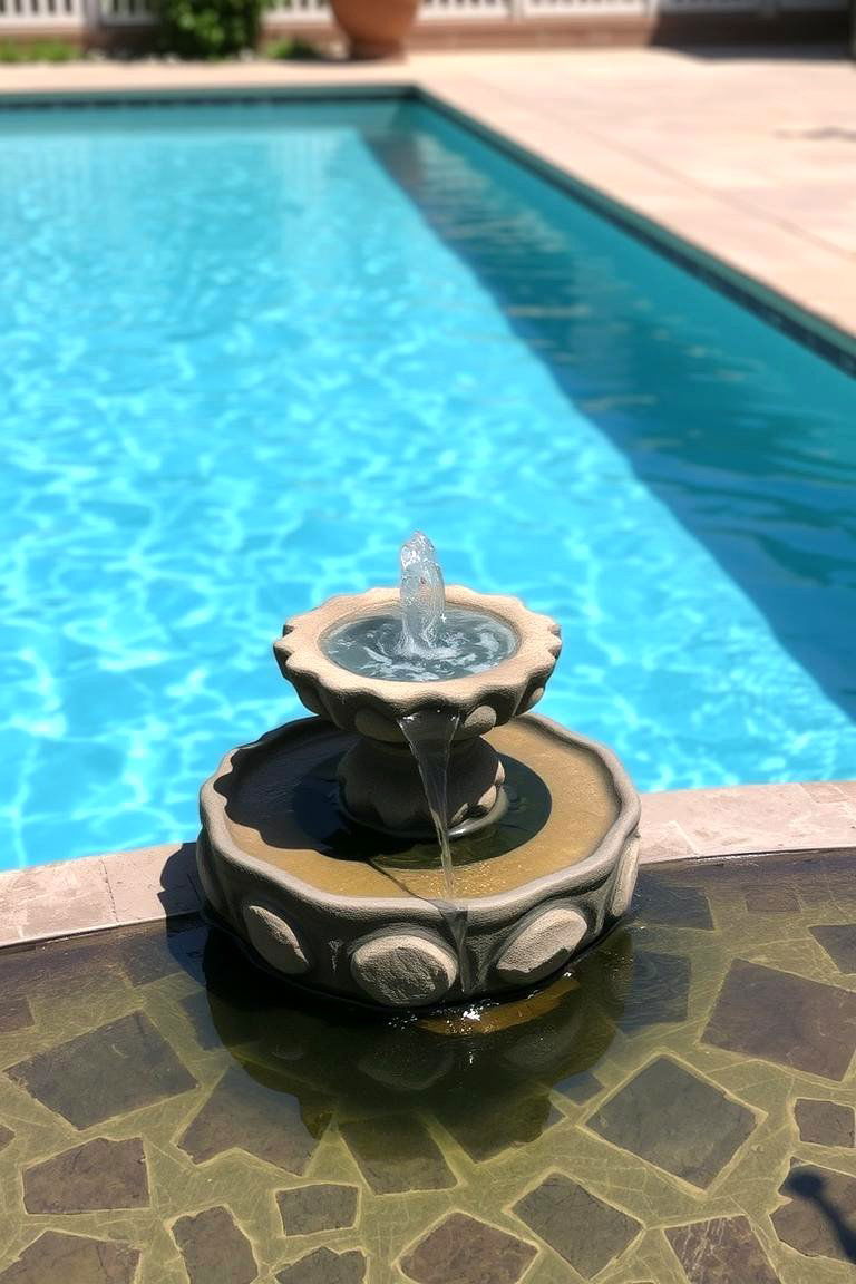 Reflective Water Features - 24 Pool Decor Ideas