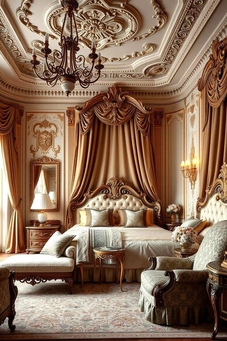Regal Elegance and Classic Design - 24 Blair Waldorf Bedroom