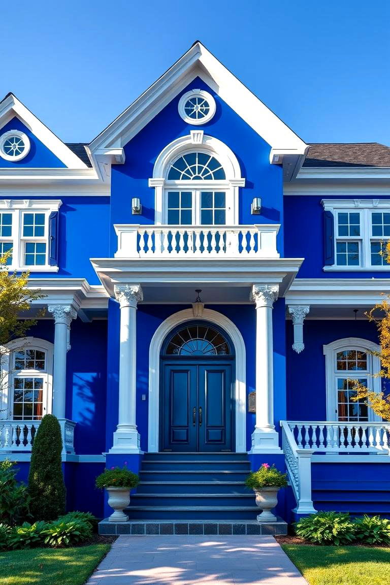 Regal Royal Blue - 24 Blue Exterior House Colors