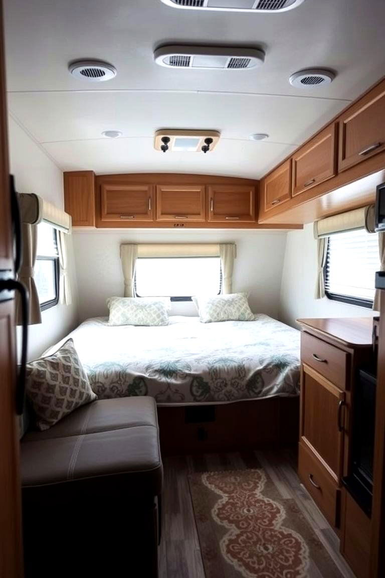 Regular Decluttering for a Spacious Feel - 24 Rv Bedroom Ideas