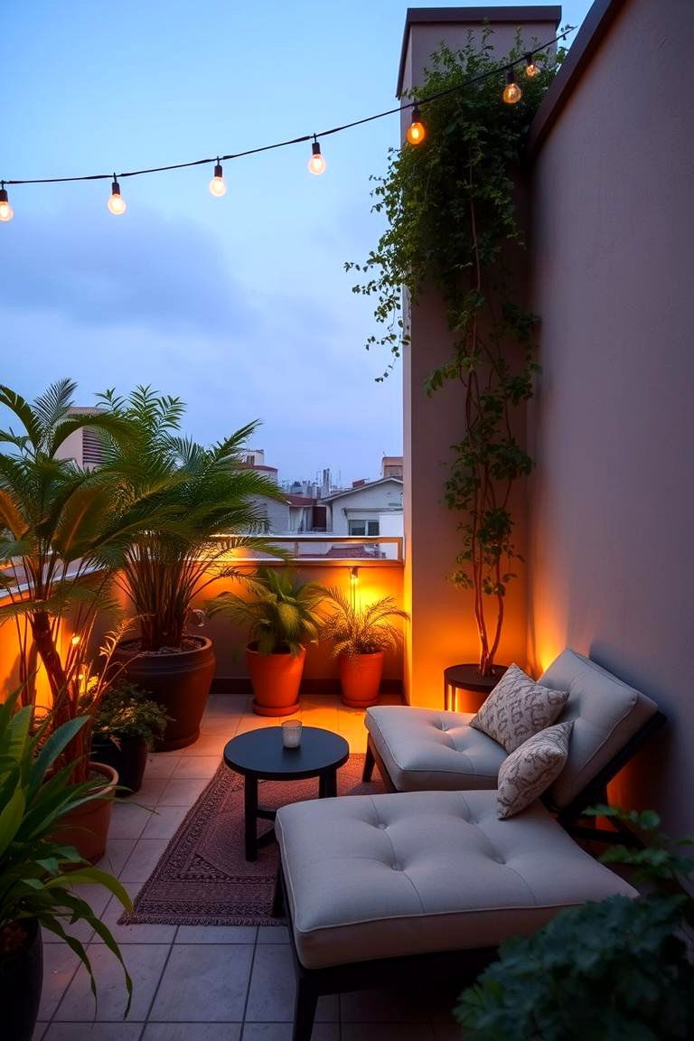 Relaxation and Reading Nook - 24 Rooftop Deck Ideas