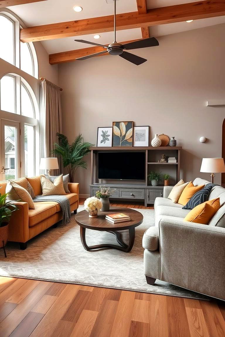 Relaxed Casual Comfort - 24 Coastal Living Room Ideas