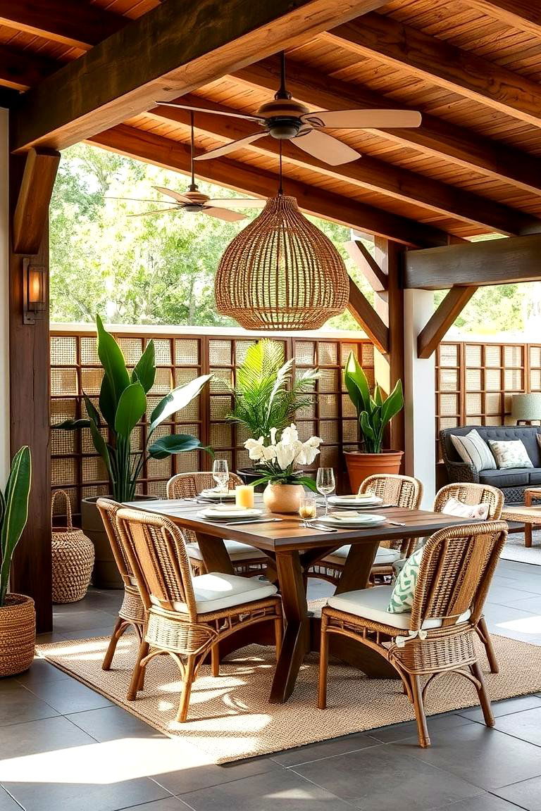 Relaxed Outdoor Inspired Decor - 24 Coastal Dining Room Ideas