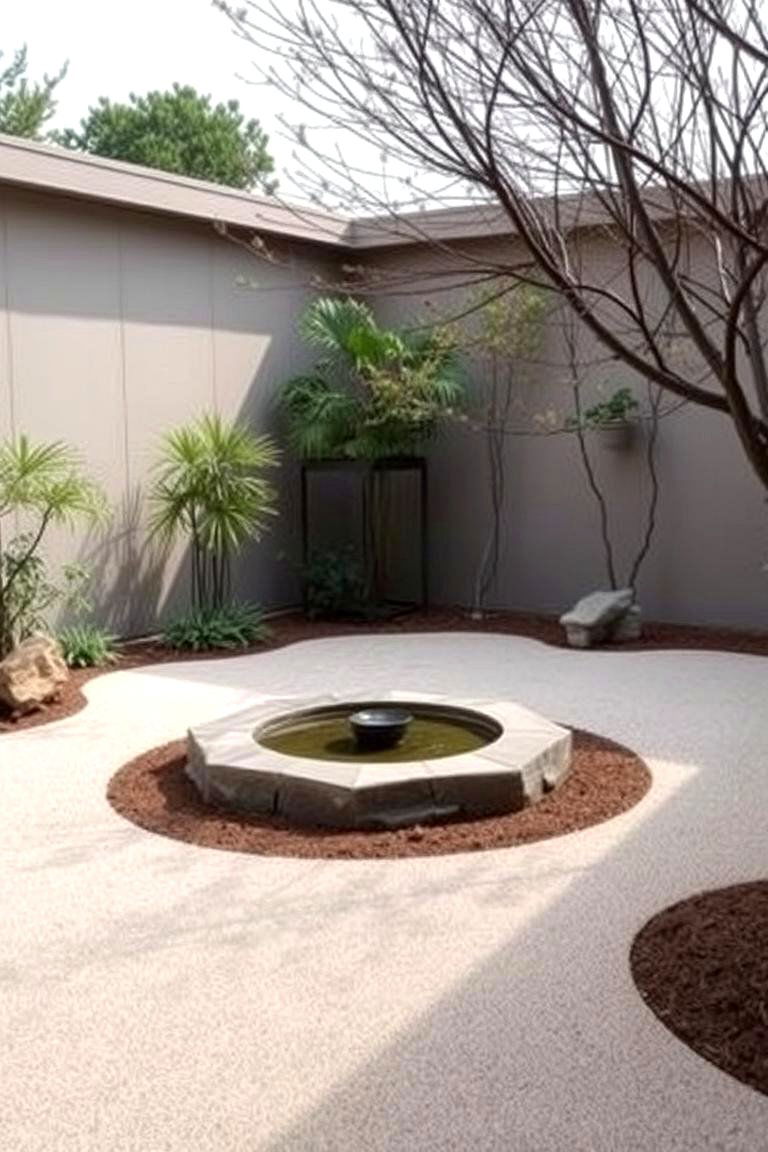 Relaxing Meditation Garden - 24 Small Walled Garden Ideas