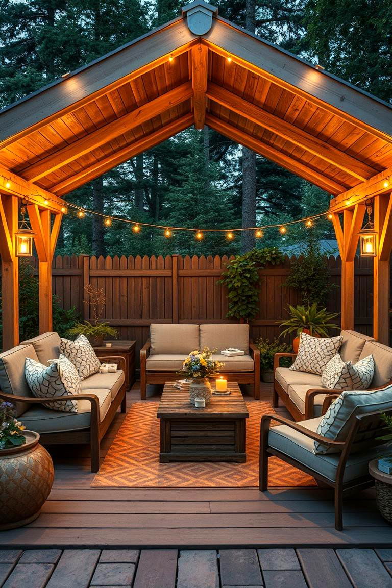 Relaxing Outdoor Lounge Shed - 24 Pool Shed Ideas