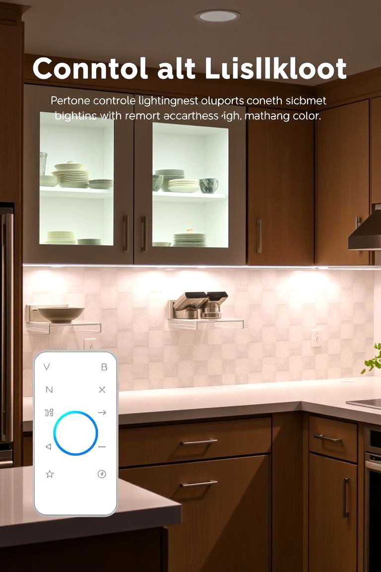 Remote Controlled Cabinet Lighting - 24 Cabinet Lighting Ideas
