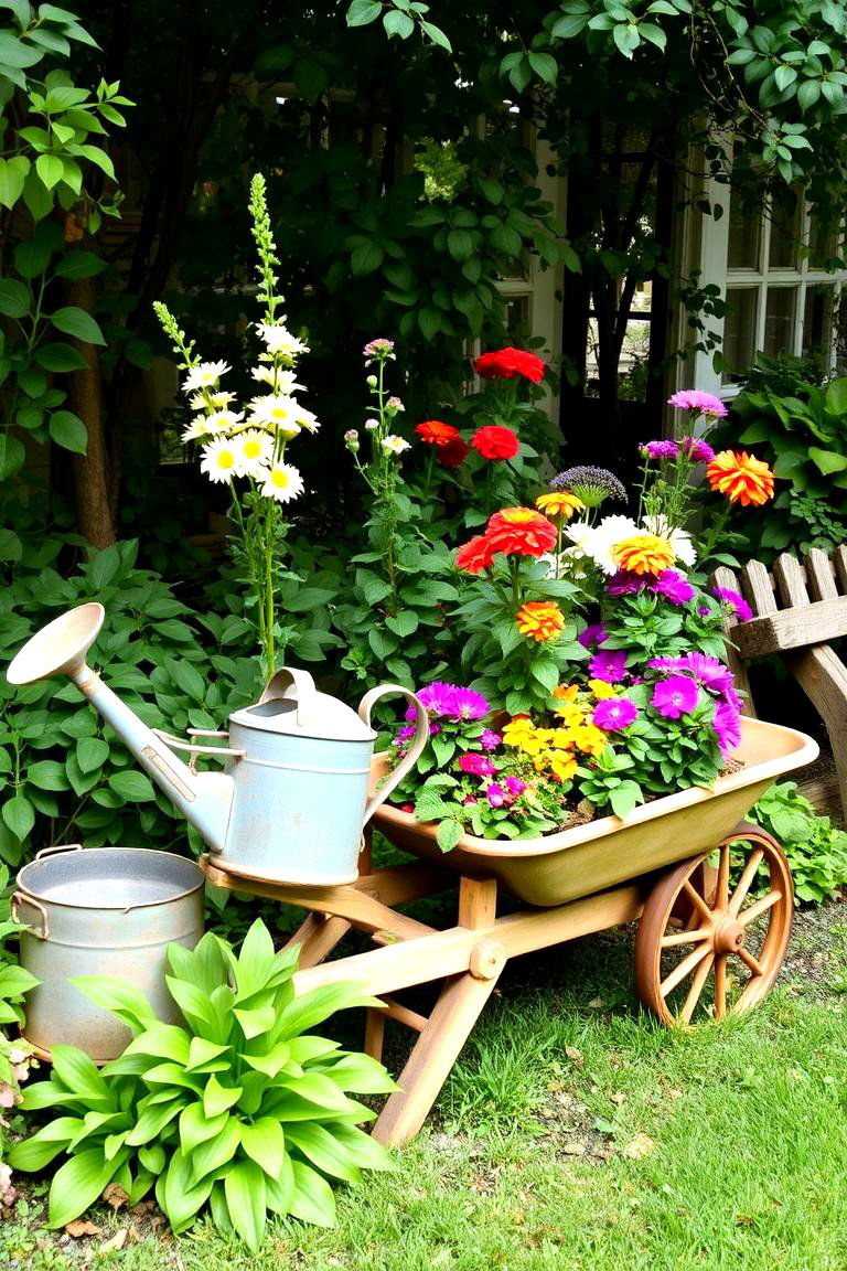 Repurposed Item Planters - 24 Shady Garden Ideas