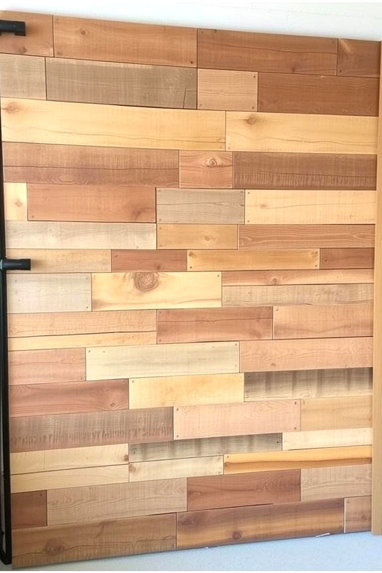 Repurposed Pallet Art - 24 Garage Wall Ideas
