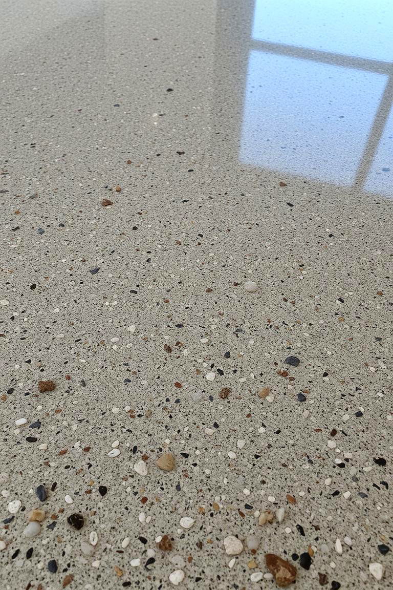 Resin Bound Concrete Floor - 24 Types of Concrete Floor Finishes