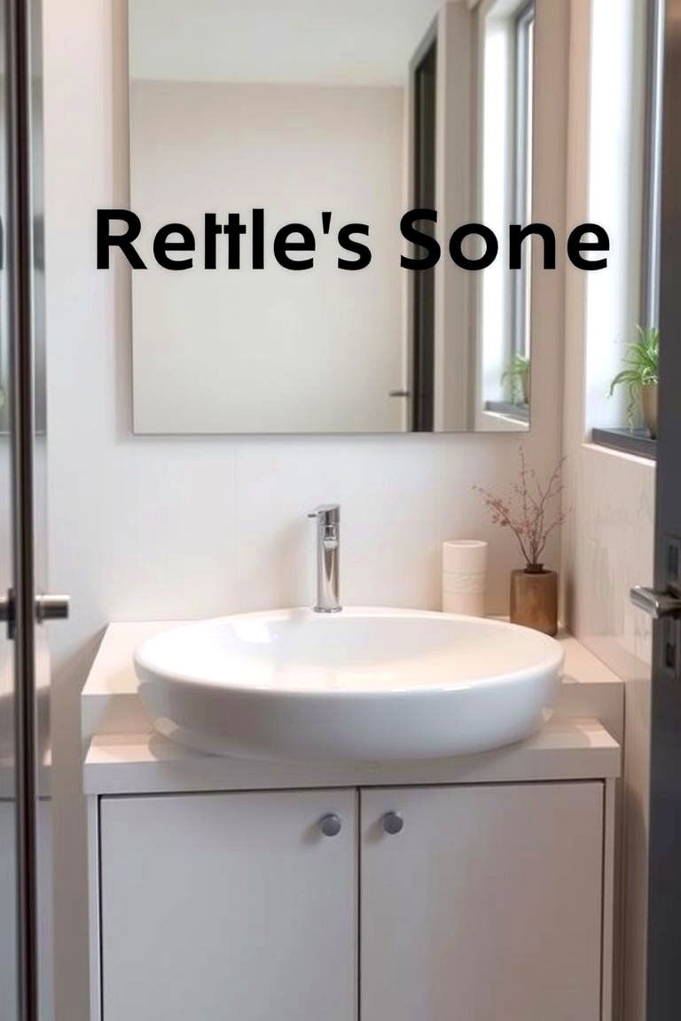 Resin Composite Sink - 24 Small Bathroom Sink Ideas