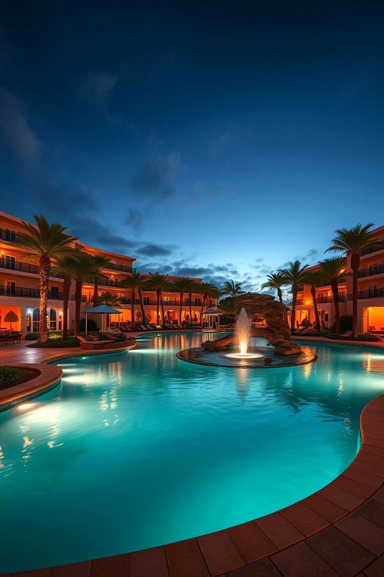 Resort Inspired Lagoon Oasis - 24 Lagoon Pool Ideas