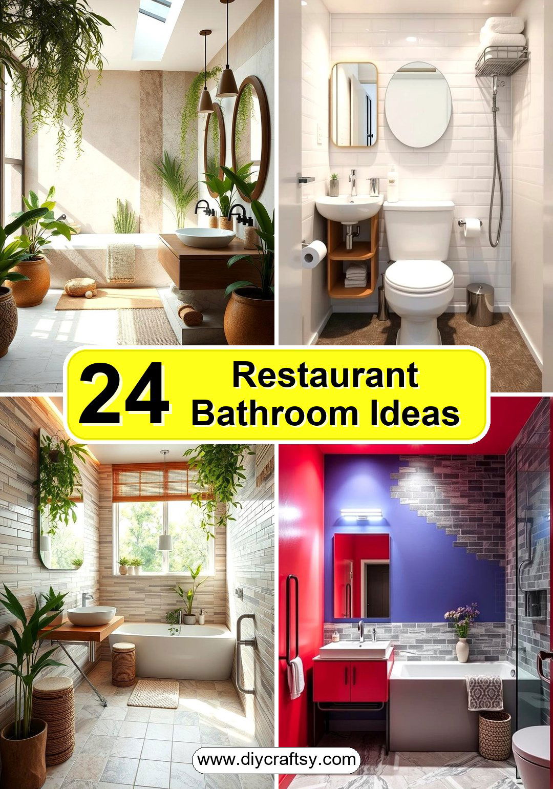 Restaurant Bathroom Ideas