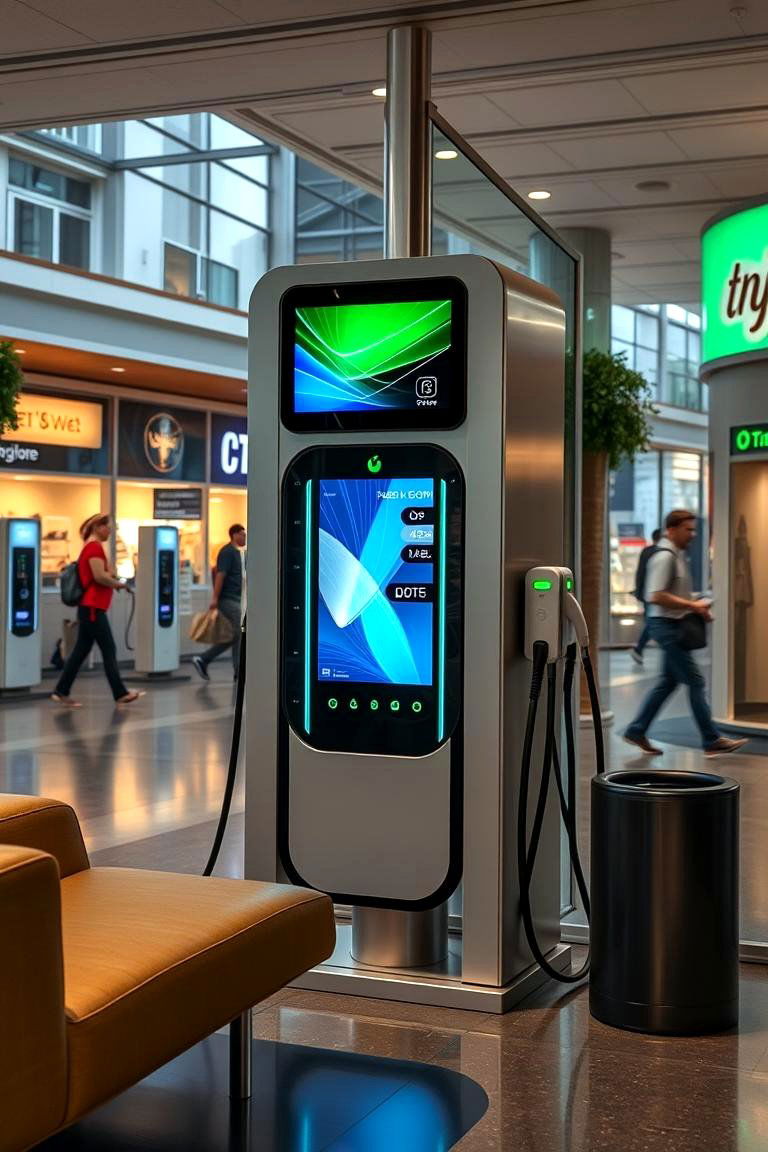 Retail Integrated Charging Station - 24 charging station ideas