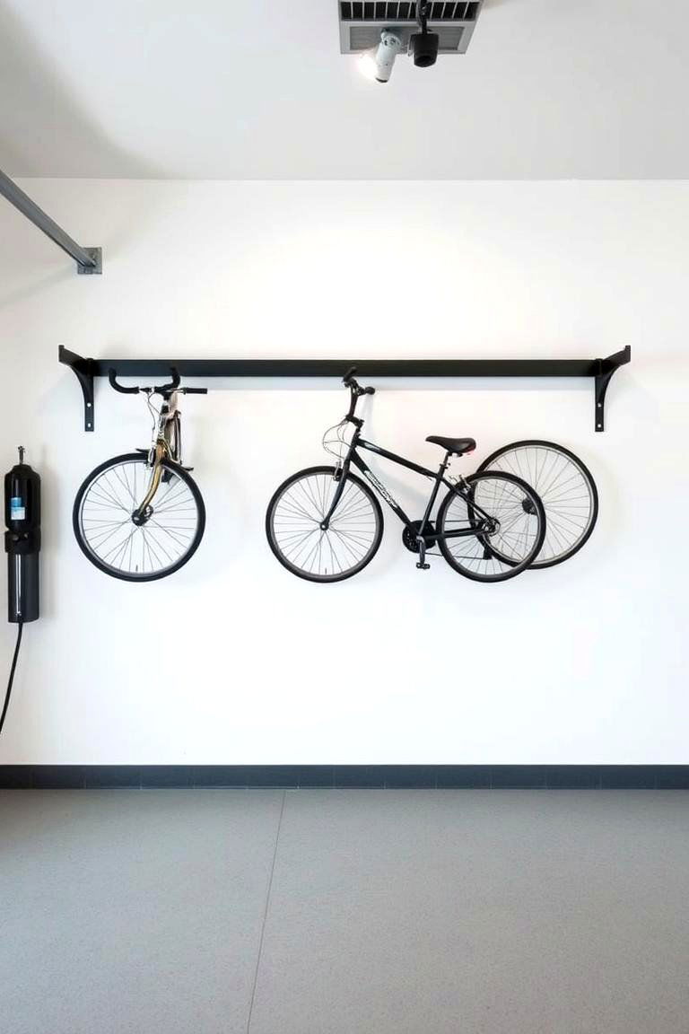 Retractable Bike Racks - 24 Garage Bike Storage Ideas