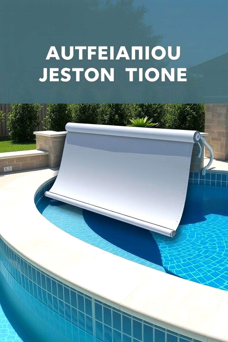 Retractable Cover for Protection and Efficiency - 24 Semi Inground Pool Ideas