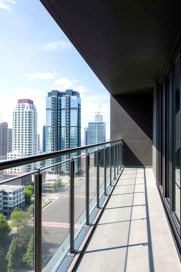 Retractable Railing Design - 24 Cantilever Balcony Ideas