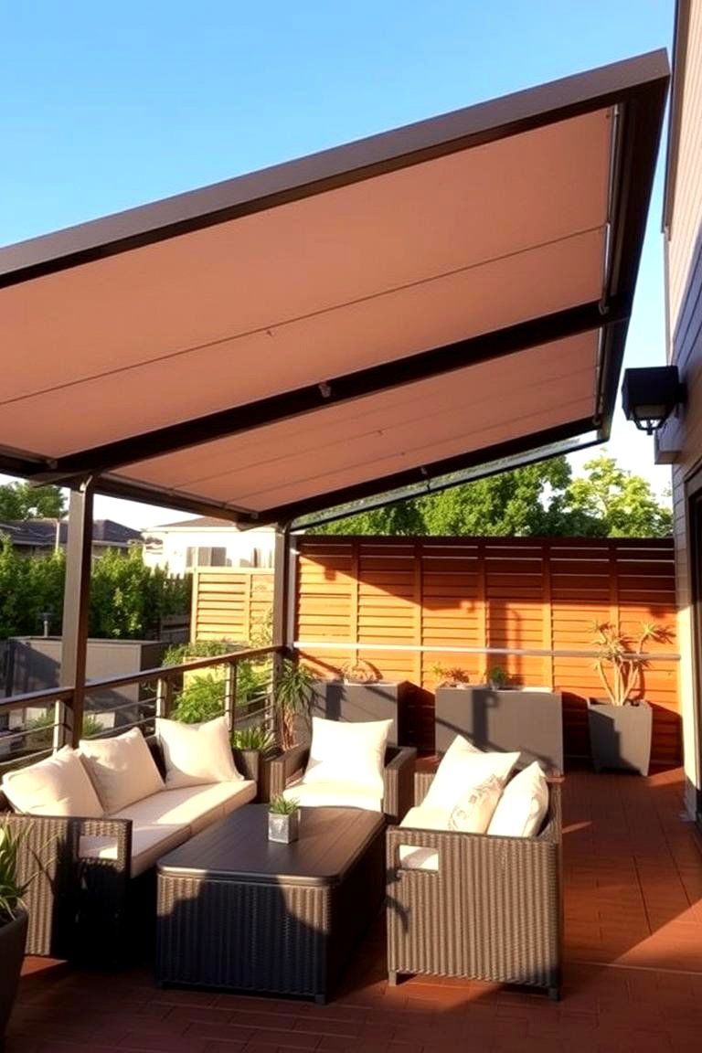 Retractable Roof Deck Seating - 24 Deck Seating Ideas